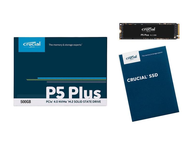 内蔵型SSD Crucial P5 M.2 2280 500GB SSD SSD 500GB Crucial P5 Plus M.2 2280 PCI-Express 4.0 x4 NVMe 3D NAND